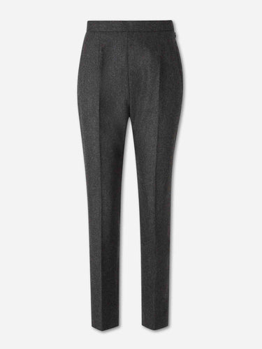 Jil Sander Mujer Barcelona Pantalones Chinos Lana color Gris Antracita sku 761-004149 01 - Foto 1