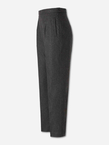 Jil Sander Mujer Barcelona Pantalones Chinos Lana color Gris Antracita sku 761-004149 01 - Foto 2