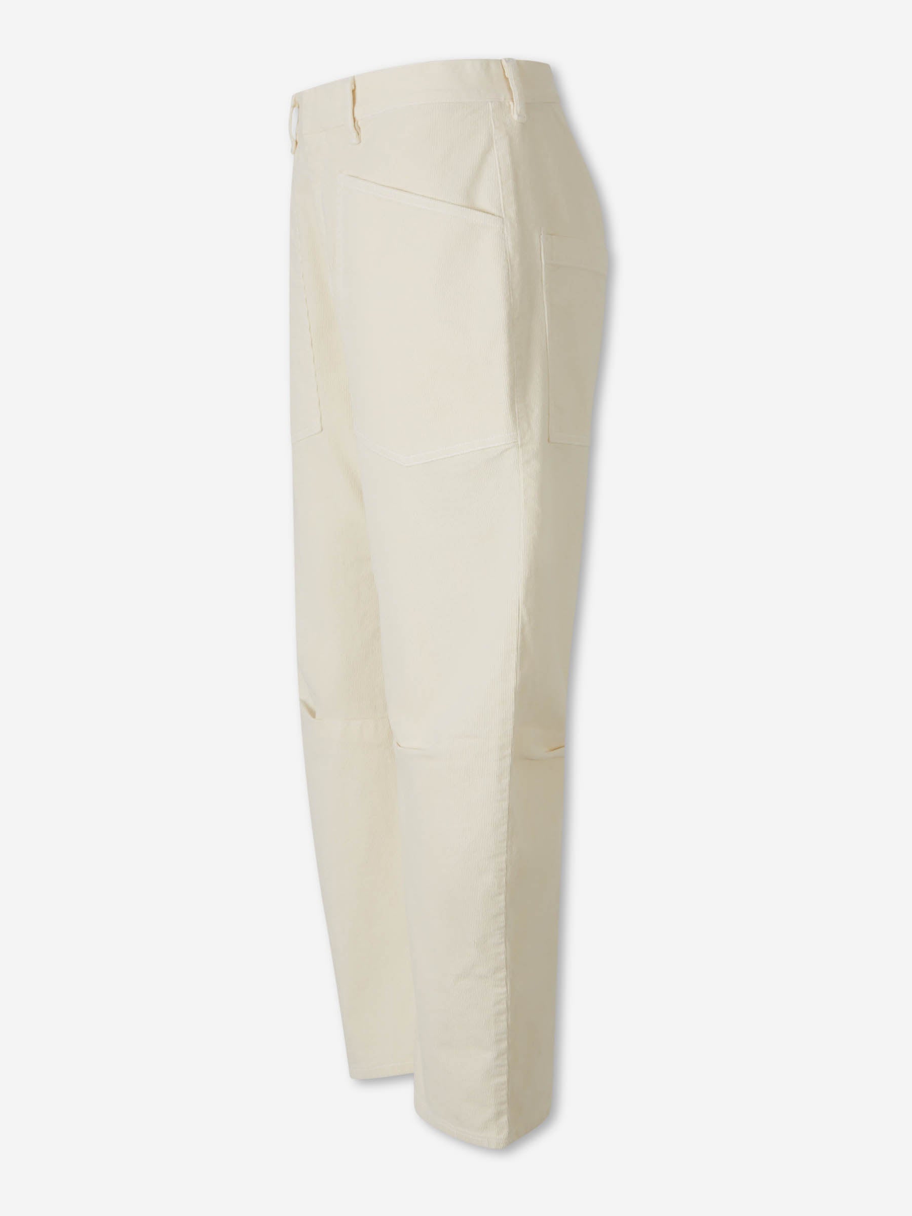 Nili Lotan Mujer Barcelona Pantalones Pana Shon color Crema sku 761-004152 03 - Foto 2