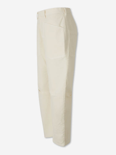 Nili Lotan Mujer Barcelona Pantalones Pana Shon color Crema sku 761-004152 03 - Foto 2