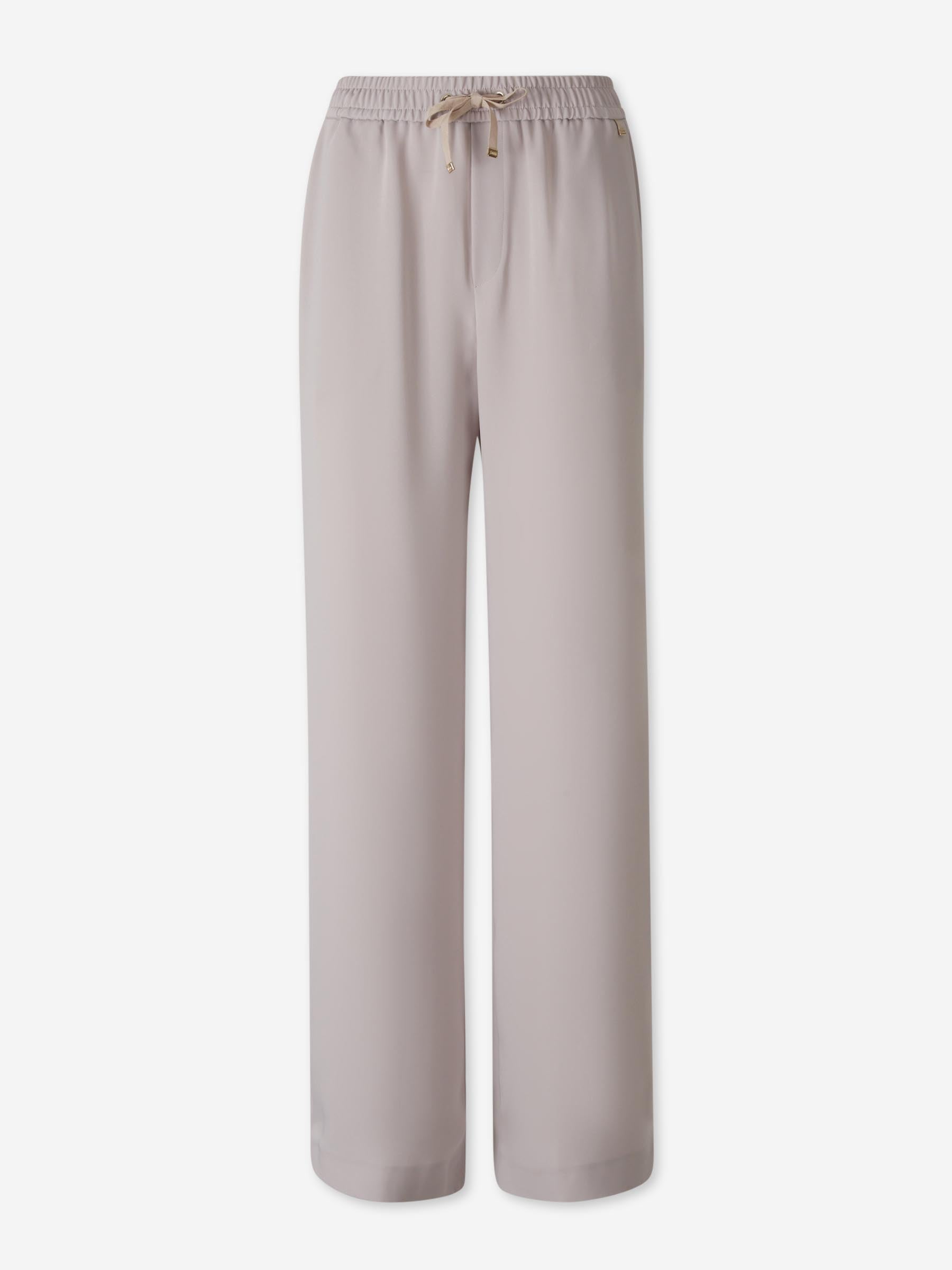 Herno Mujer Barcelona Pantalons Holgados Cady color Beige sku 761-004166 01 - Foto 1