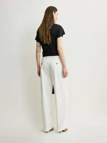 TOTEME Mujer Barcelona Pantalones  de Vestir color Blanco sku 761-004174 01 - Foto 3