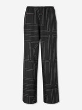 TOTEME Mujer Barcelona Pantalones Anchos Monograma color Negro sku 761-004176 01 - Foto 1
