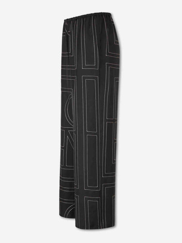 TOTEME Mujer Barcelona Pantalones Anchos Monograma color Negro sku 761-004176 01 - Foto 2