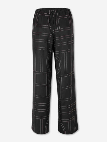 TOTEME Mujer Barcelona Pantalones Anchos Monograma color Negro sku 761-004176 01 - Foto 3