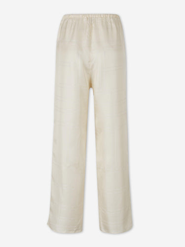 TOTEME Mujer Barcelona Pantalones Anchos Monograma color Beige sku 761-004176 02 - Foto 3