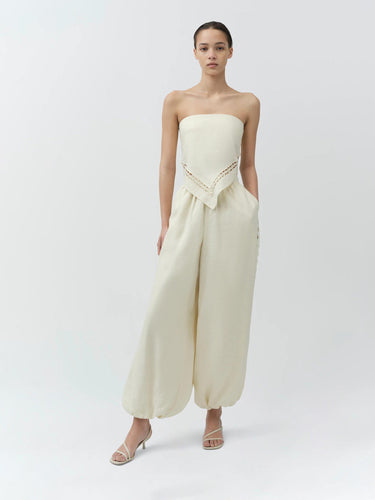 Simkhai Mujer Barcelona Pantalones Anchos Selah color Beige sku 761-004180 01 - Foto 2