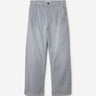 Miu Miu Mujer Barcelona Pantalones Anchos Algodón color Gris Claro sku 761-004186 01 - Foto 1