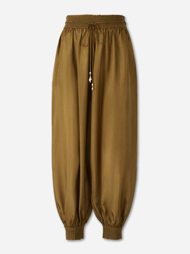 Zimmermann Mujer Barcelona Pantalones Aster Harem color Verde Militar sku 761-004192 01 - Foto 1