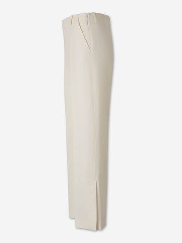 Khaite Mujer Barcelona Pantalones Rectos color Crema sku 761-004193 01 - Foto 2