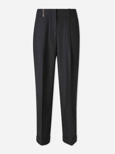Peserico Mujer Barcelona Pantalones Vestir Rectos color Gris Oscuro sku 761-004198 01 - Foto 1
