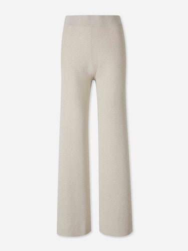 Peserico Mujer Barcelona Pantalones Anchos Punto color Crema sku 761-004200 01 - Foto 1