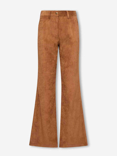 Moncler Mujer Barcelona Pantalones Pana Flared color Naranja Oscuro sku 761-004203 01 - Foto 1