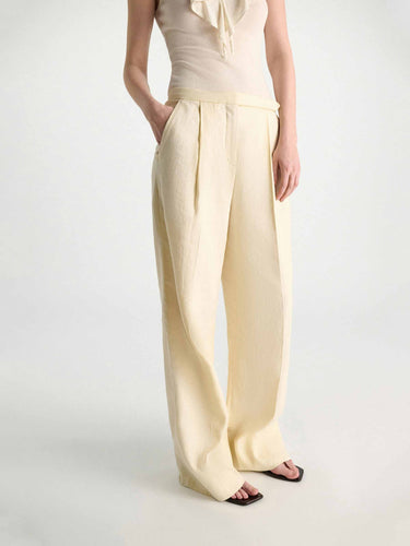 Dorothee Schumacher Mujer Barcelona Pantalones Anchos Casual color Beige sku 761-004211 01 - Foto 4