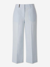 Peserico Mujer Barcelona Pantalones Rectos color Azul Celeste sku 761-004214 01 - Foto 1