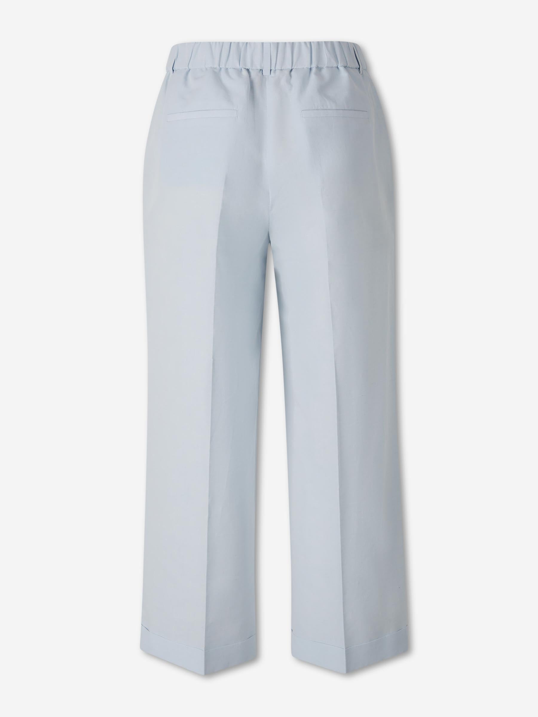 Peserico Mujer Barcelona Pantalones Rectos color Azul Celeste sku 761-004214 01 - Foto 2