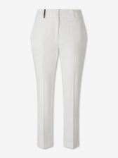 Peserico Mujer Barcelona Pantalones Rectos color Marfil sku 761-004215 01 - Foto 1