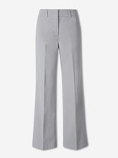Peserico Mujer Barcelona Pantalones Rectos Anchos color Gris Claro sku 761-004223 01 - Foto 1