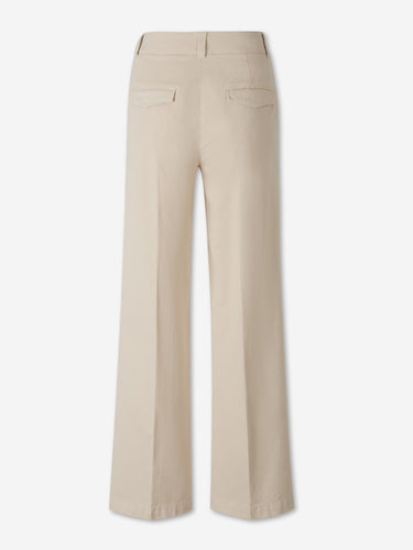 Peserico Mujer Barcelona Pantalones Rectos Anchos color Camel sku 761-004223 02 - Foto 2