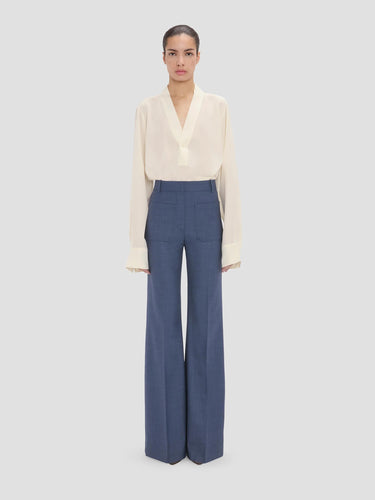 Victoria Beckham Mujer Barcelona Pantalones Alina color Azul sku 761-004232 01 - Foto 2