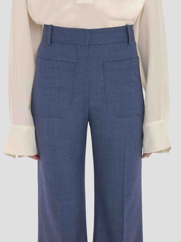Victoria Beckham Mujer Barcelona Pantalones Alina color Azul sku 761-004232 01 - Foto 4