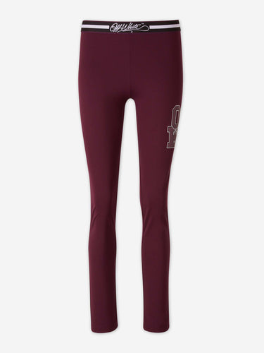 Off-White Mujer Barcelona Leggings LY College color Burdeos sku 761-004254 01 - Foto 1