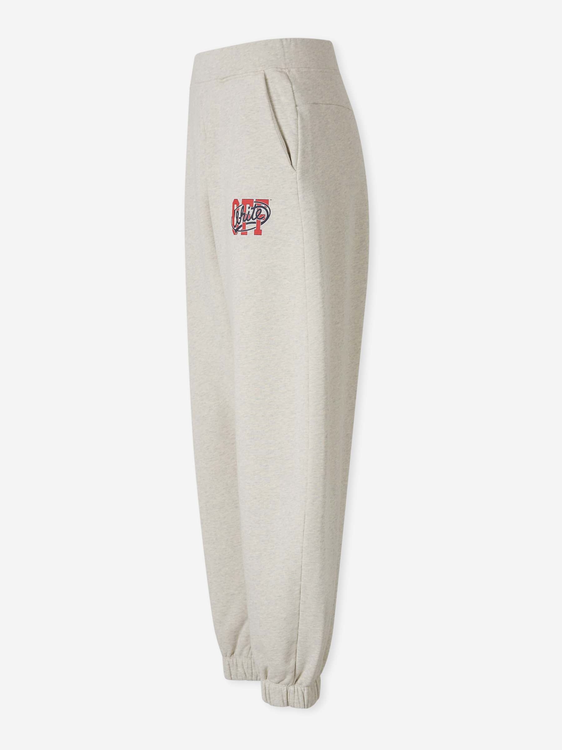 Off-White Mujer Barcelona Joggers Anchos Algodón color Gris sku 761-004255 01 - Foto 2