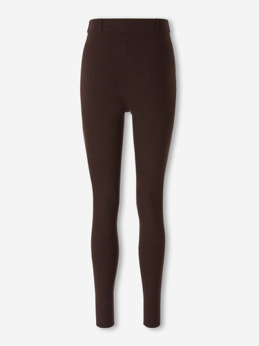 Ely Ely Mujer Barcelona Leggins Punto Cashmere color Marrón Oscuro sku 761-004259 01 - Foto 2