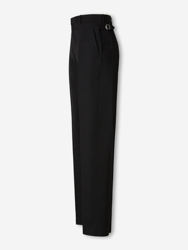 Bottega Veneta Mujer Barcelona Pantalones de Vestir Lana color Negro sku 761-004263 01 - Foto 2