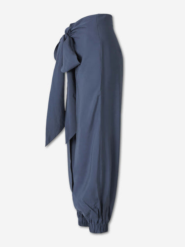 Silvia Tcherassi Mujer Barcelona Pantalones Lazada Felipe color Azul Marino sku 761-004268 01 - Foto 3