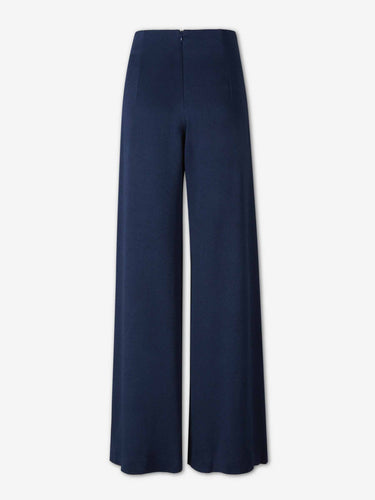 Silvia Tcherassi Mujer Barcelona Pantalones Canturipe color Azul Marino sku 761-004269 01 - Foto 4