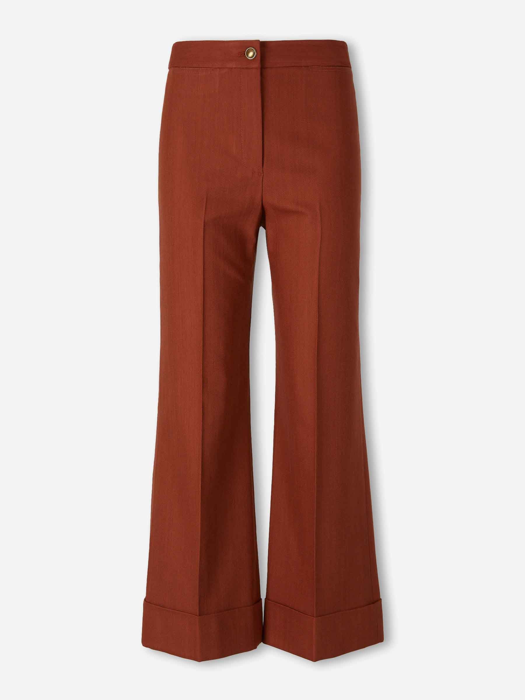 Darrell Wide Leg Trousers