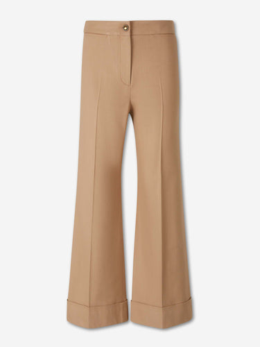 Veronica Beard Mujer Barcelona Pantalones Anchos Darrell color Camel sku 761-004273 02 - Foto 1