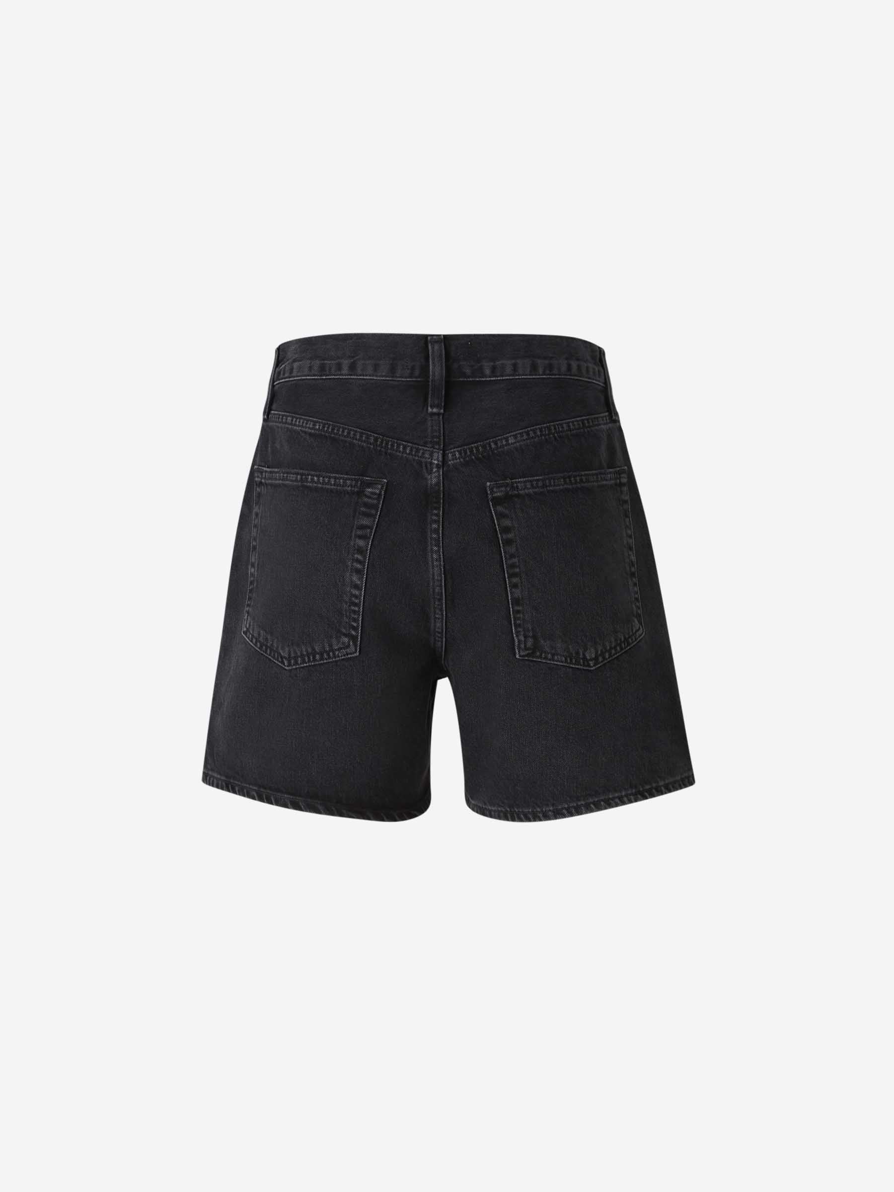 Agolde Mujer Barcelona Shorts V-Waist Denim color Negro sku 762-000517 01 - Foto 2
