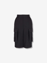 Balmain Mujer Barcelona Bermudas Cargo Lana color Negro sku 762-000528 01 - Foto 1