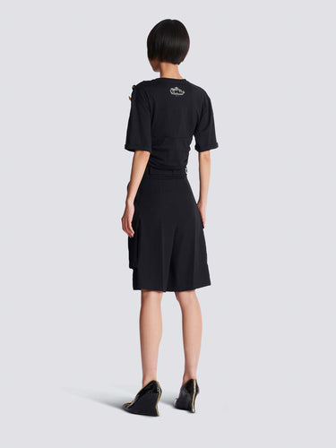 Balmain Mujer Barcelona Bermudas Cargo Lana color Negro sku 762-000528 01 - Foto 3