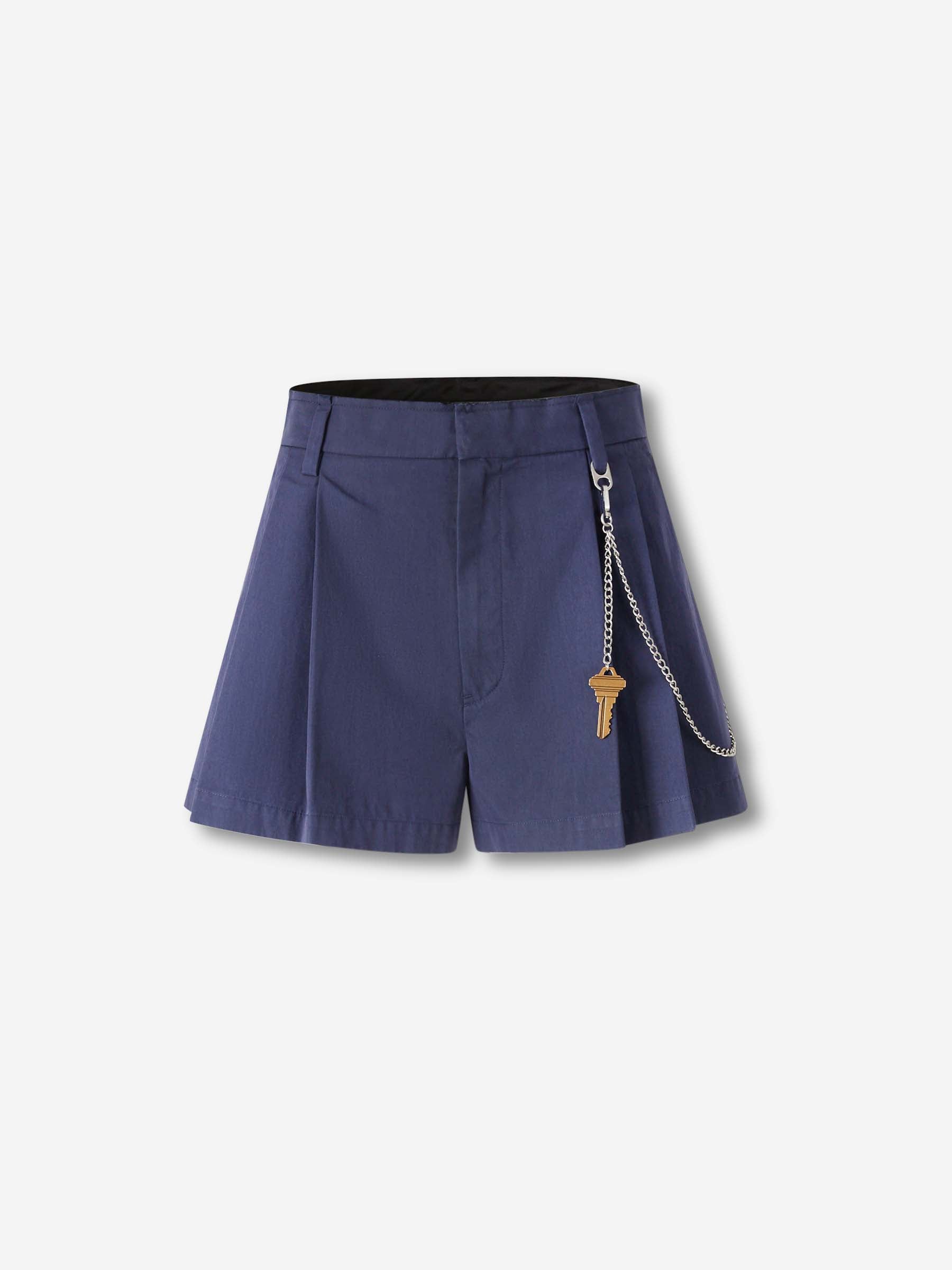 Alexander Wang Mujer Barcelona Bermudas con cadena color Azul Marino sku 762-000531 01 - Foto 1