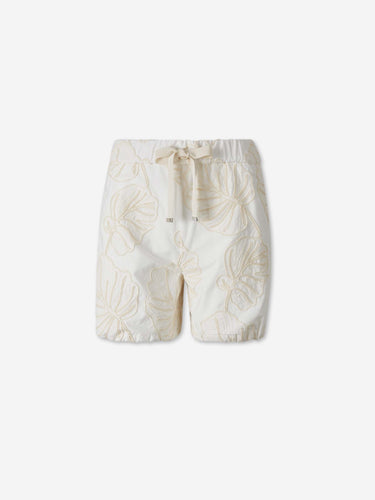 Moncler Mujer Barcelona Shorts Rectos color Marfil sku 762-000538 01 - Foto 2