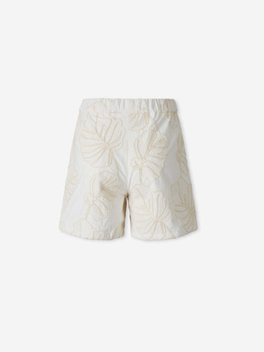Moncler Mujer Barcelona Shorts Rectos color Marfil sku 762-000538 01 - Foto 4