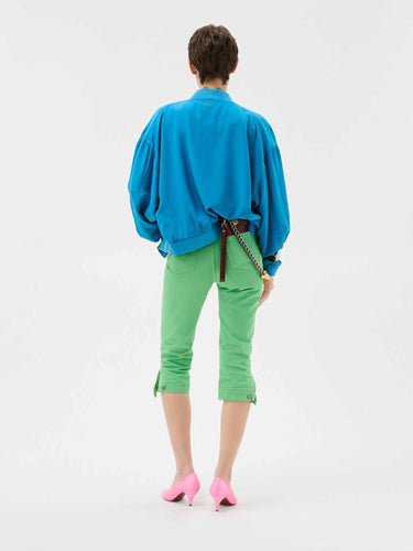 Versace Mujer Barcelona Jeans Capri color Verde sku 762-000541 01 - Foto 3