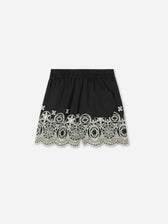 LaDoubleJ Mujer Barcelona Shorts Bordados Algodón color Blanco Y Negro sku 762-000543 01 - Foto 1