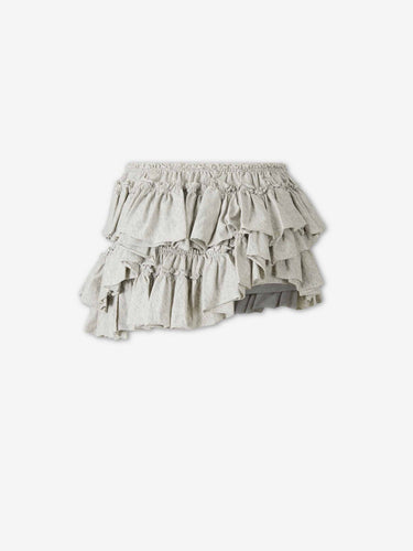 Dries Van Noten Mujer Barcelona Falda Pantalón Volantes color Gris sku 762-000546 01 - Foto 3
