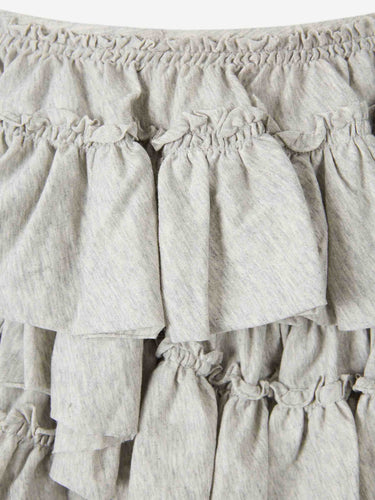 Dries Van Noten Mujer Barcelona Falda Pantalón Volantes color Gris sku 762-000546 01 - Foto 5