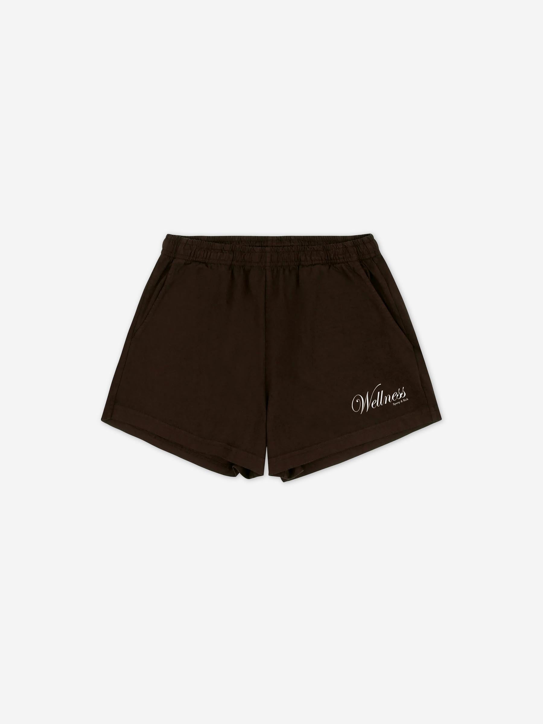 Sporty & Rich Mujer Barcelona Shorts Soho Disco color Marrón Oscuro sku 762-000550 01 - Foto 1