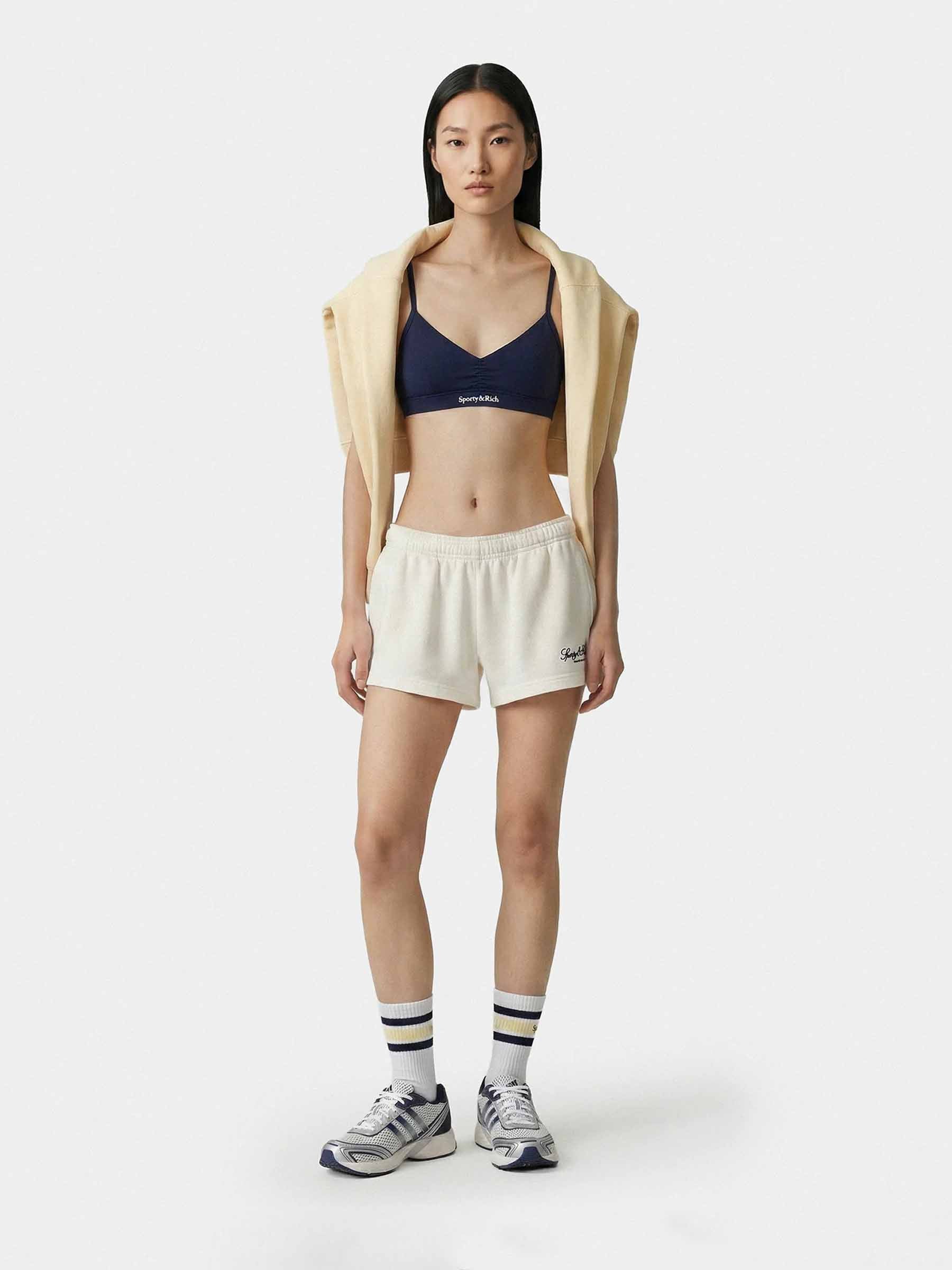 Sporty & Rich Mujer Barcelona Shorts Deportivos color Crema sku 762-000552 01 - Foto 2