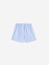 Sporty & Rich Mujer Barcelona Shorts Estilo Boxer color Azul Celeste sku 762-000553 01 - Foto 1
