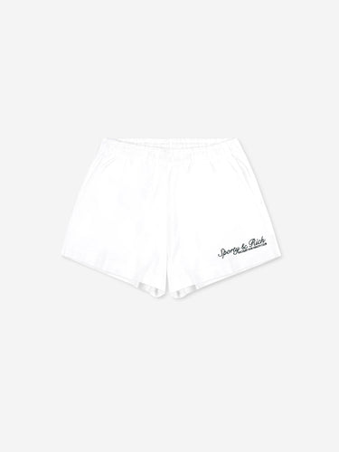 Sporty & Rich Mujer Barcelona Shorts Deportivos Syracuse color Blanco sku 762-000554 01 - Foto 1
