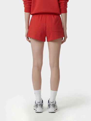 Sporty & Rich Mujer Barcelona Shorts Logo Algodón color Rojo sku 762-000555 01 - Foto 4