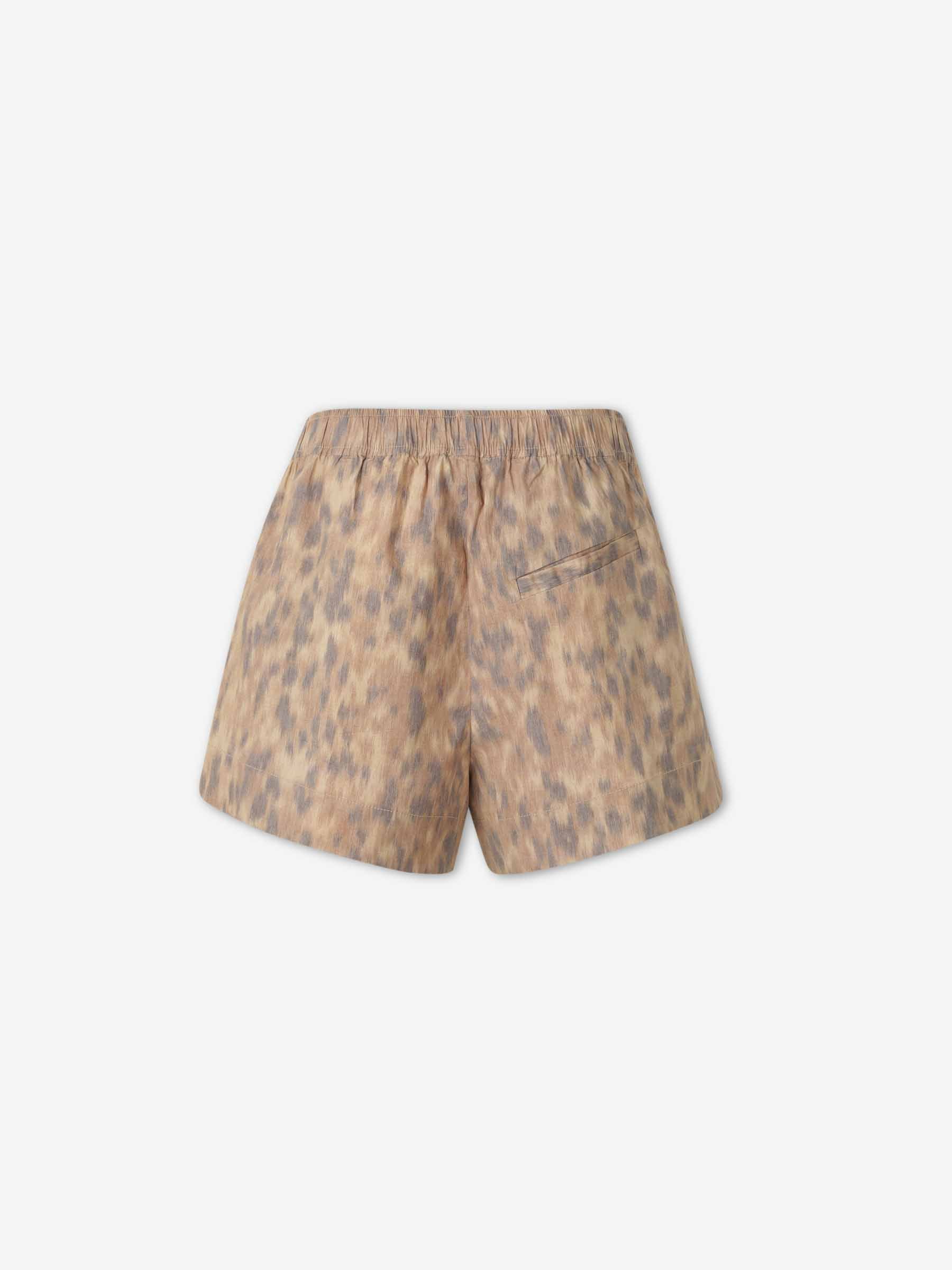 Ganni Mujer Barcelona Shorts Rectos color Marrón sku 762-000569 01 - Foto 2