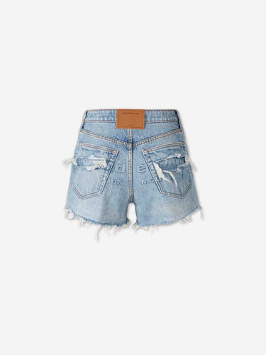 Alexander Wang Mujer Barcelona Shorts Denim Algodón color Azul Denim sku 762-000571 01 - Foto 2